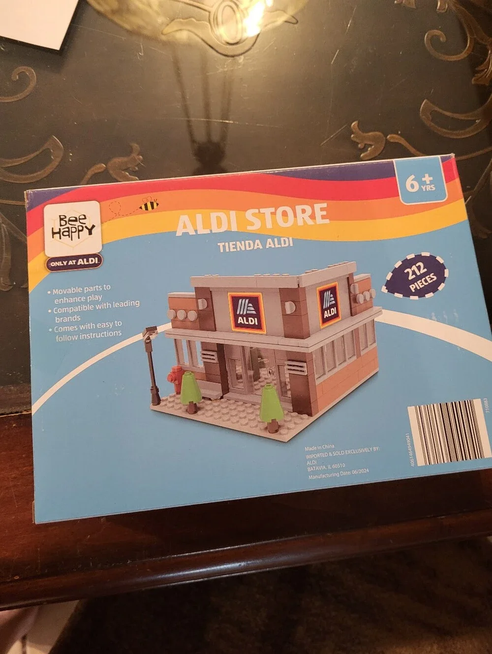 Aldi Play Kids Aldi Grocery Store 212 Pieces Building Bricks Play Set NIB